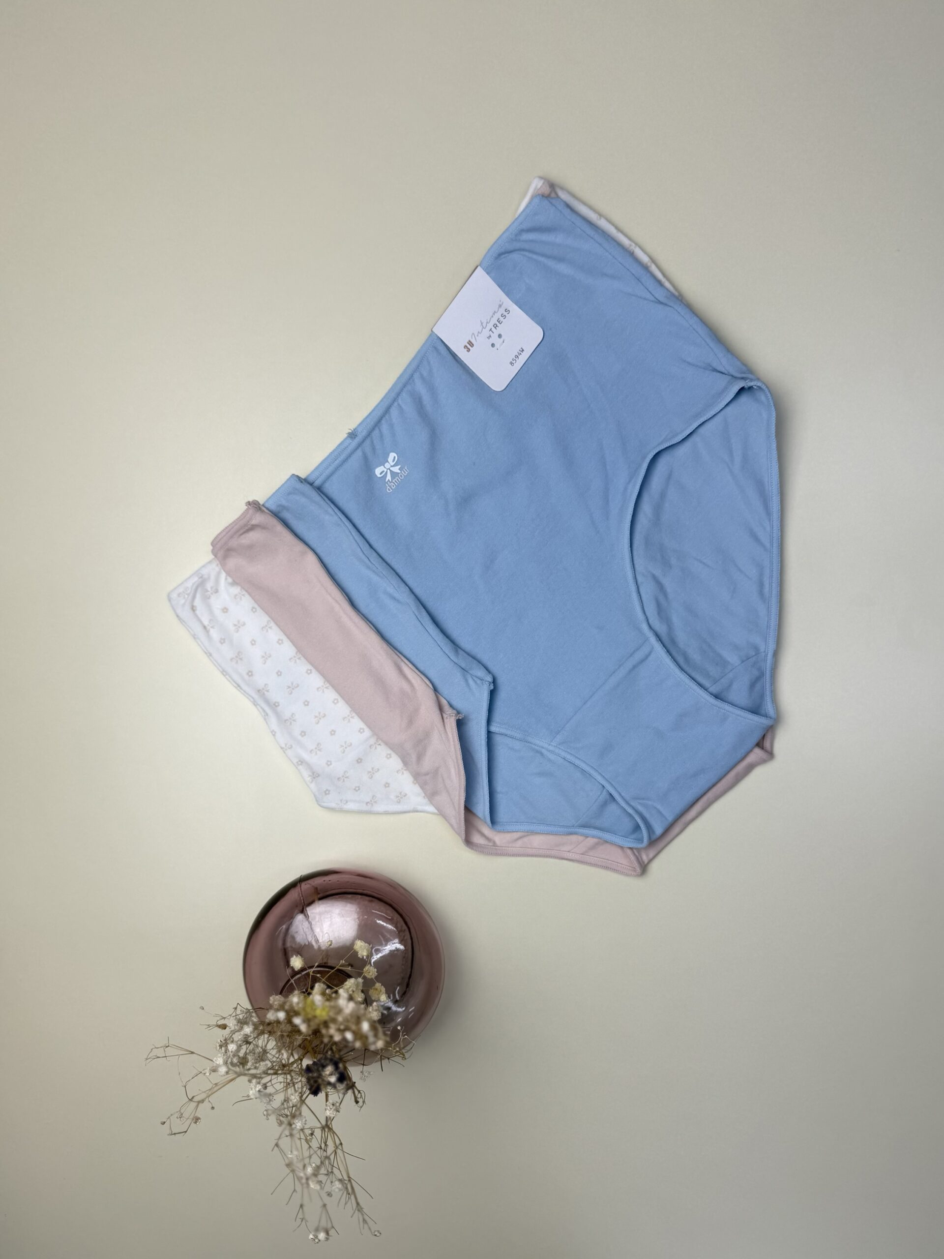 Pack de 3 culottes -TRESS- coton