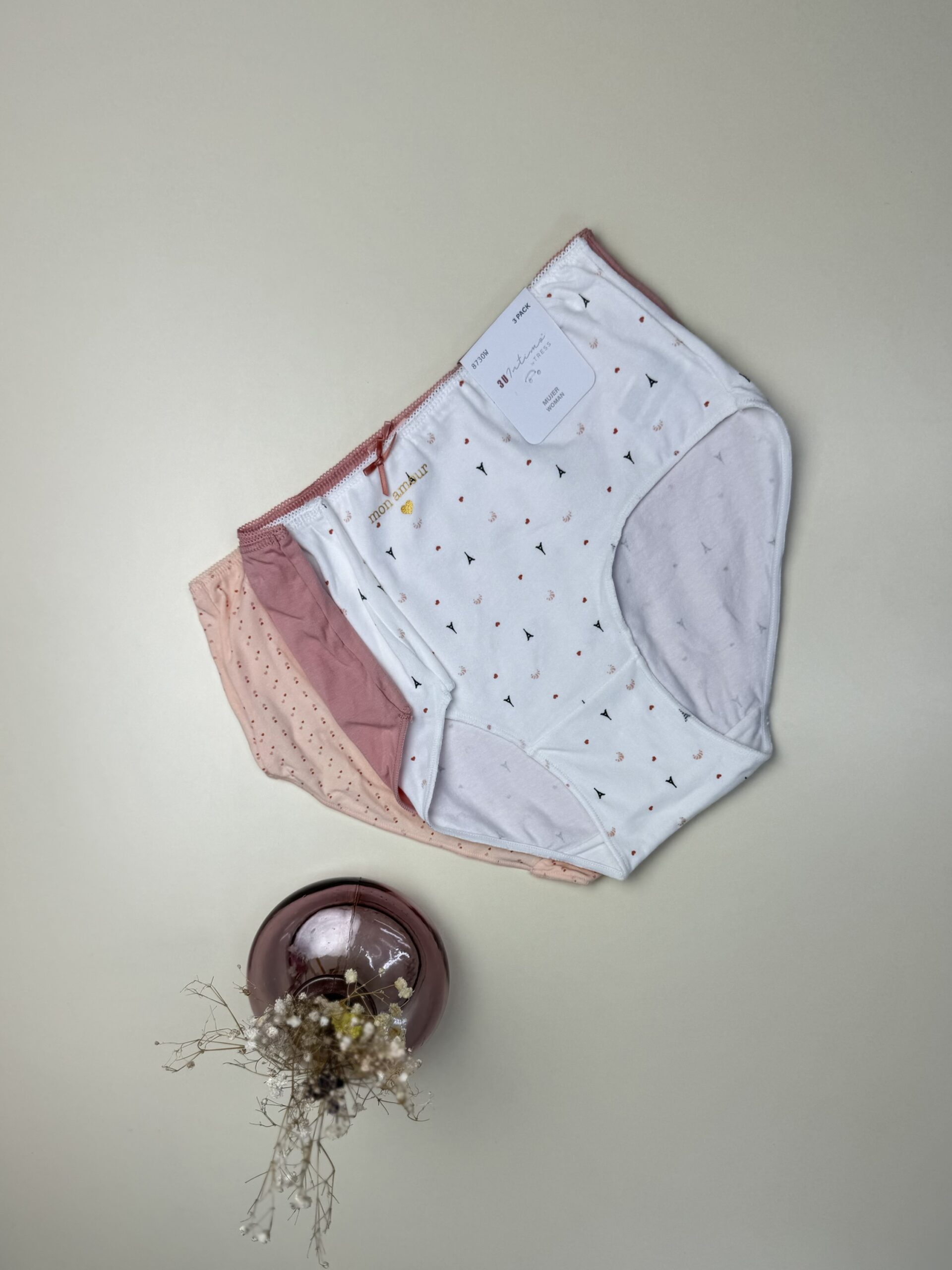 Pack de 3 culottes -TRESS- Coton