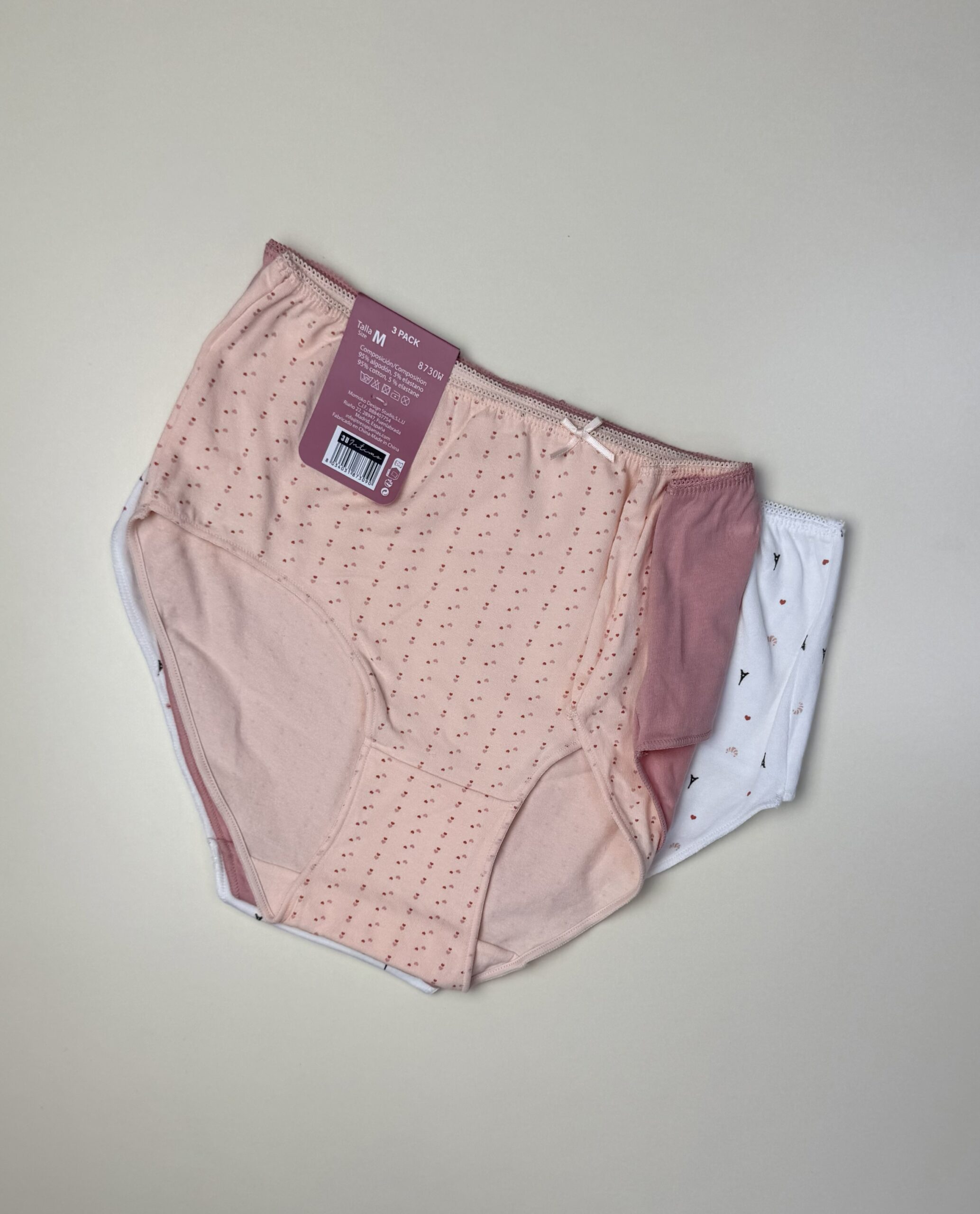 Pack de 3 culottes -TRESS- Coton – Image 2