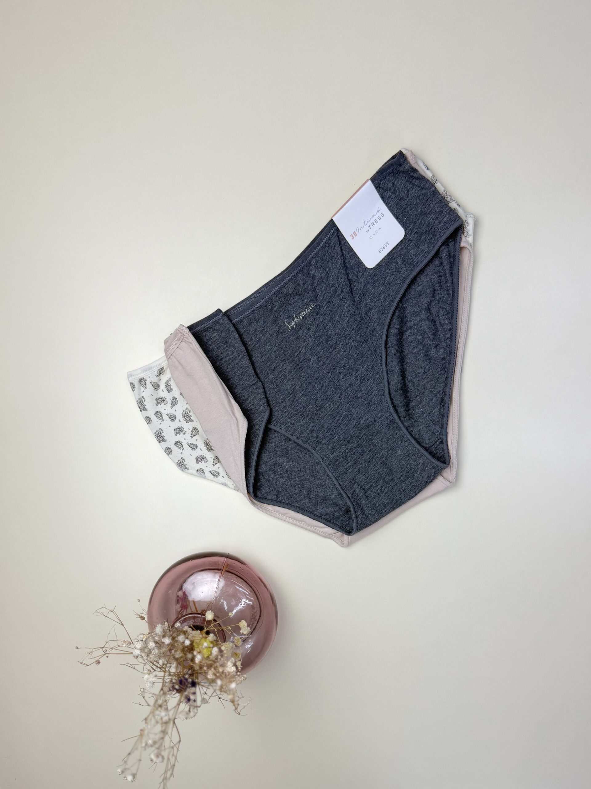 Pack de 3 culottes -TRESS- Coton