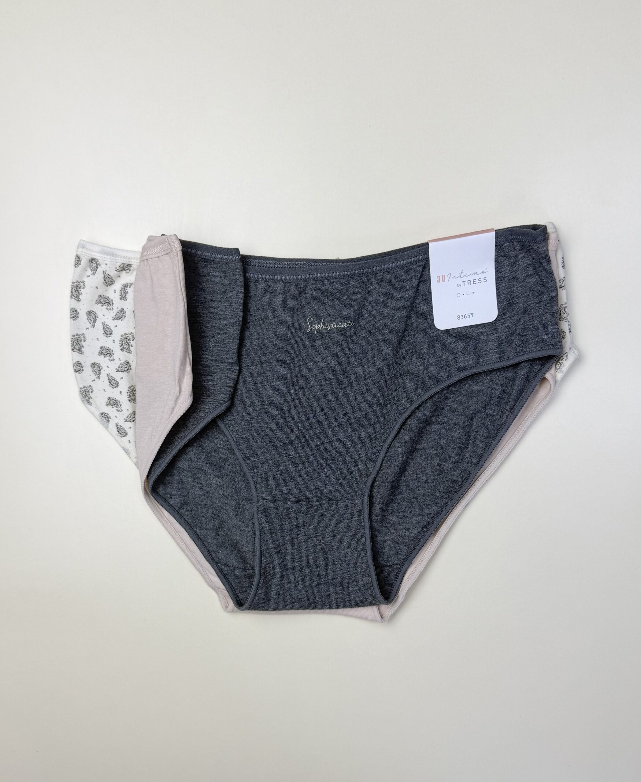 Pack de 3 culottes -TRESS- Coton – Image 2