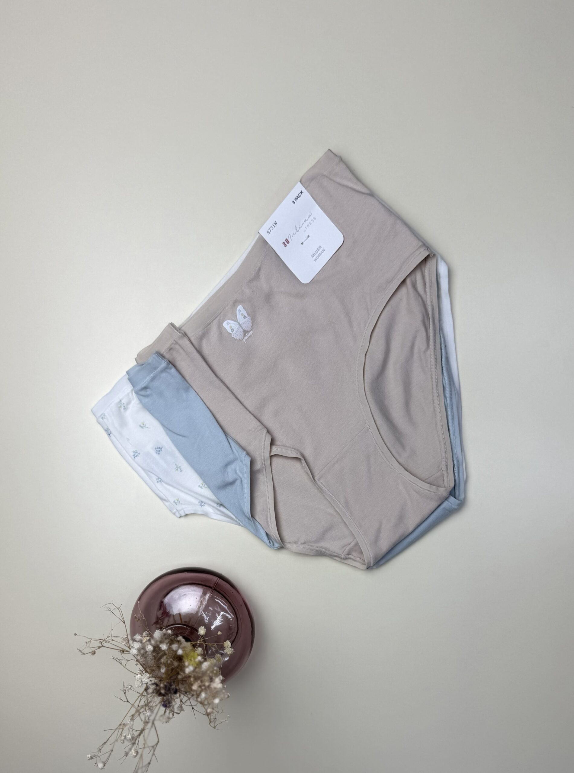 Pack de 3 culottes -TRESS- Coton