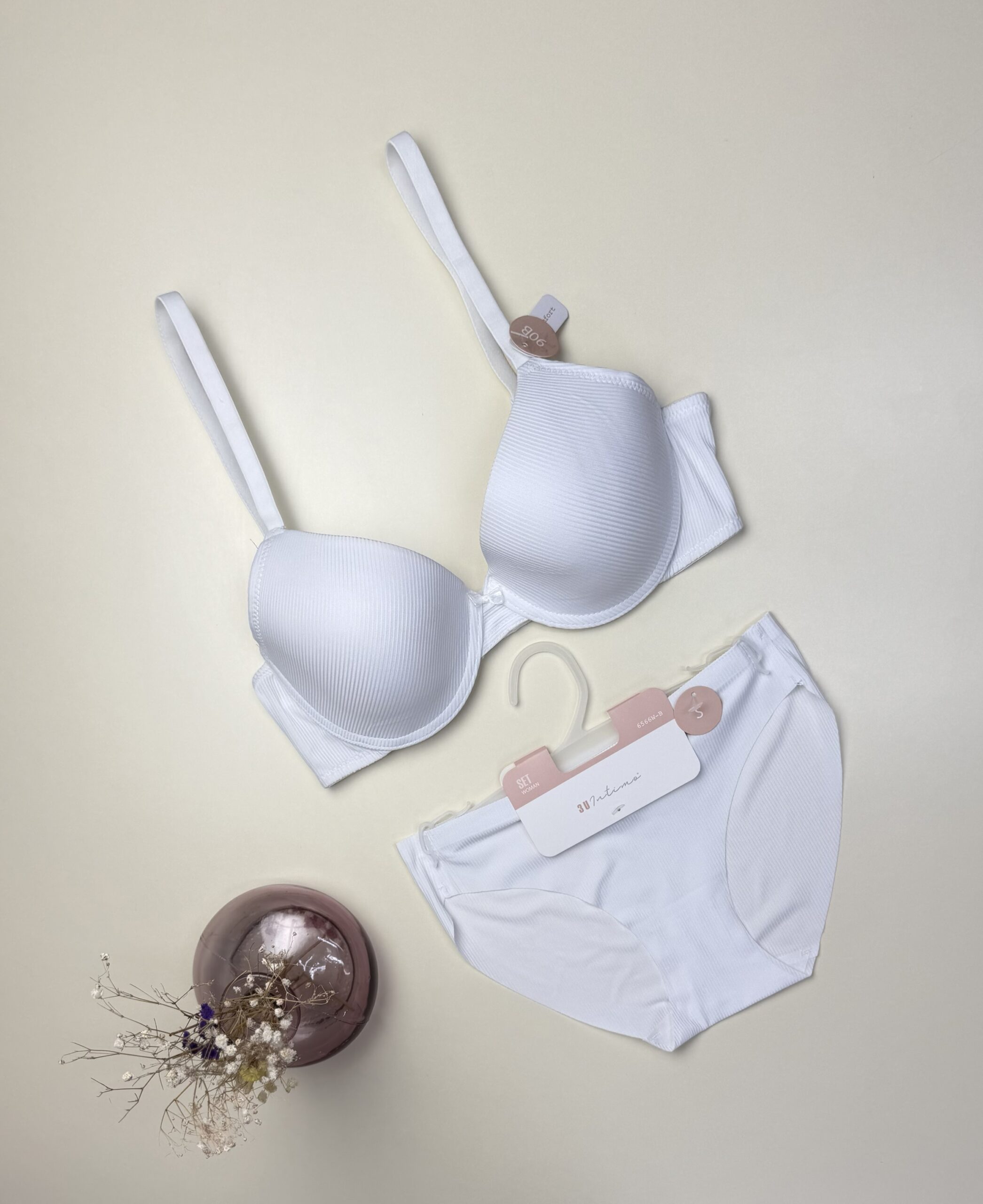Ensemble 2 pcs - Tress - Invisible "Blanc" – Image 4