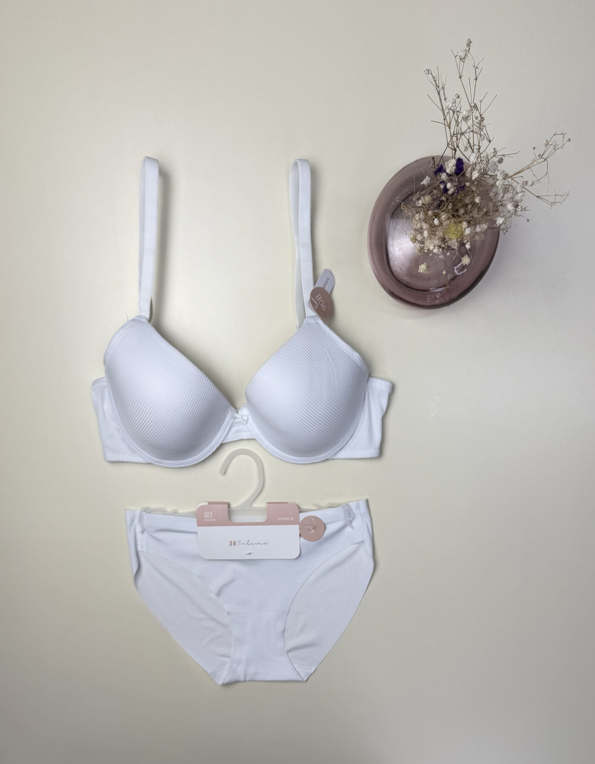 Ensemble 2 pcs - Tress - Invisible "Blanc" – Image 3