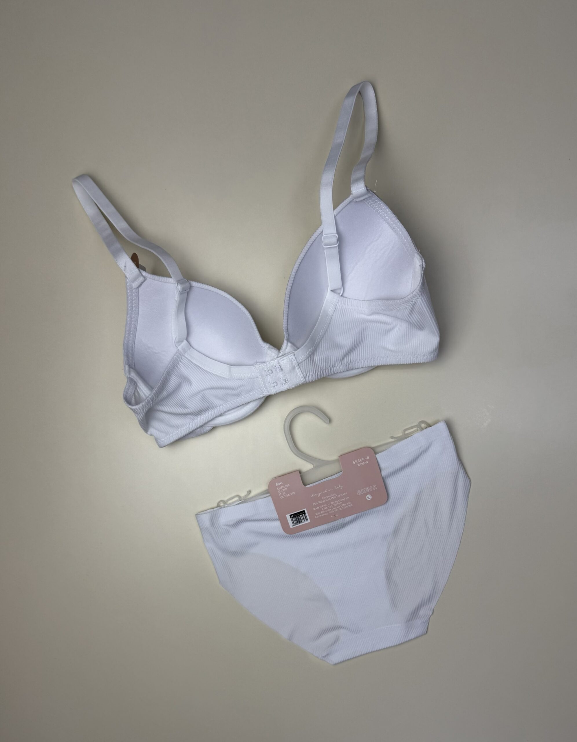 Ensemble 2 pcs - Tress - Invisible "Blanc" – Image 2