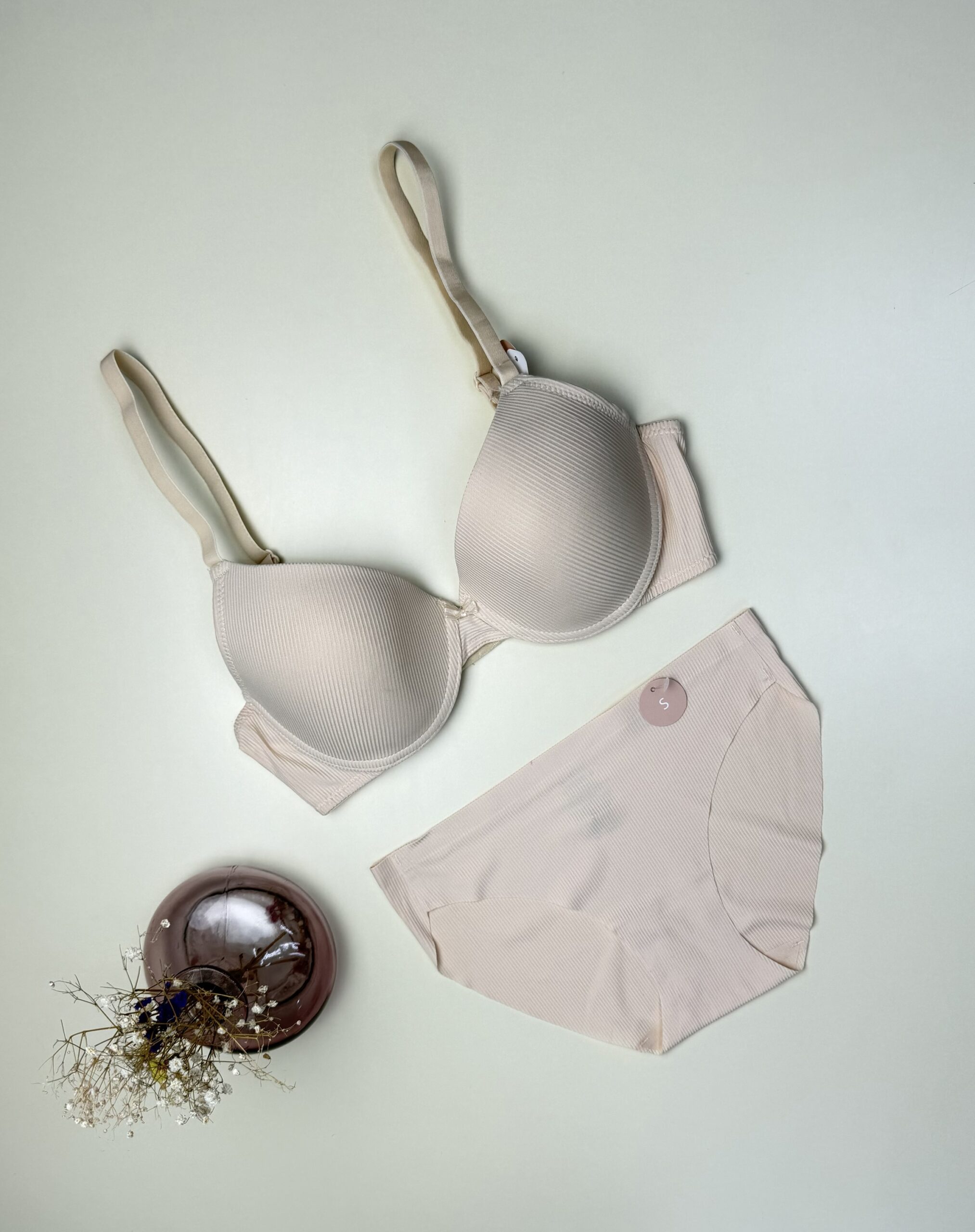 Ensemble 2 pcs - Tress - Invisible " beige "