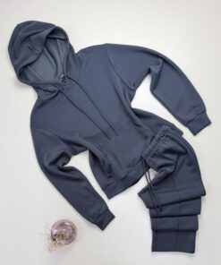 Alternative view of Ensemble jogging " Gris foncé "