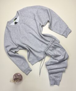 Alternative view of Ensemble jogging " gris " - Tress -