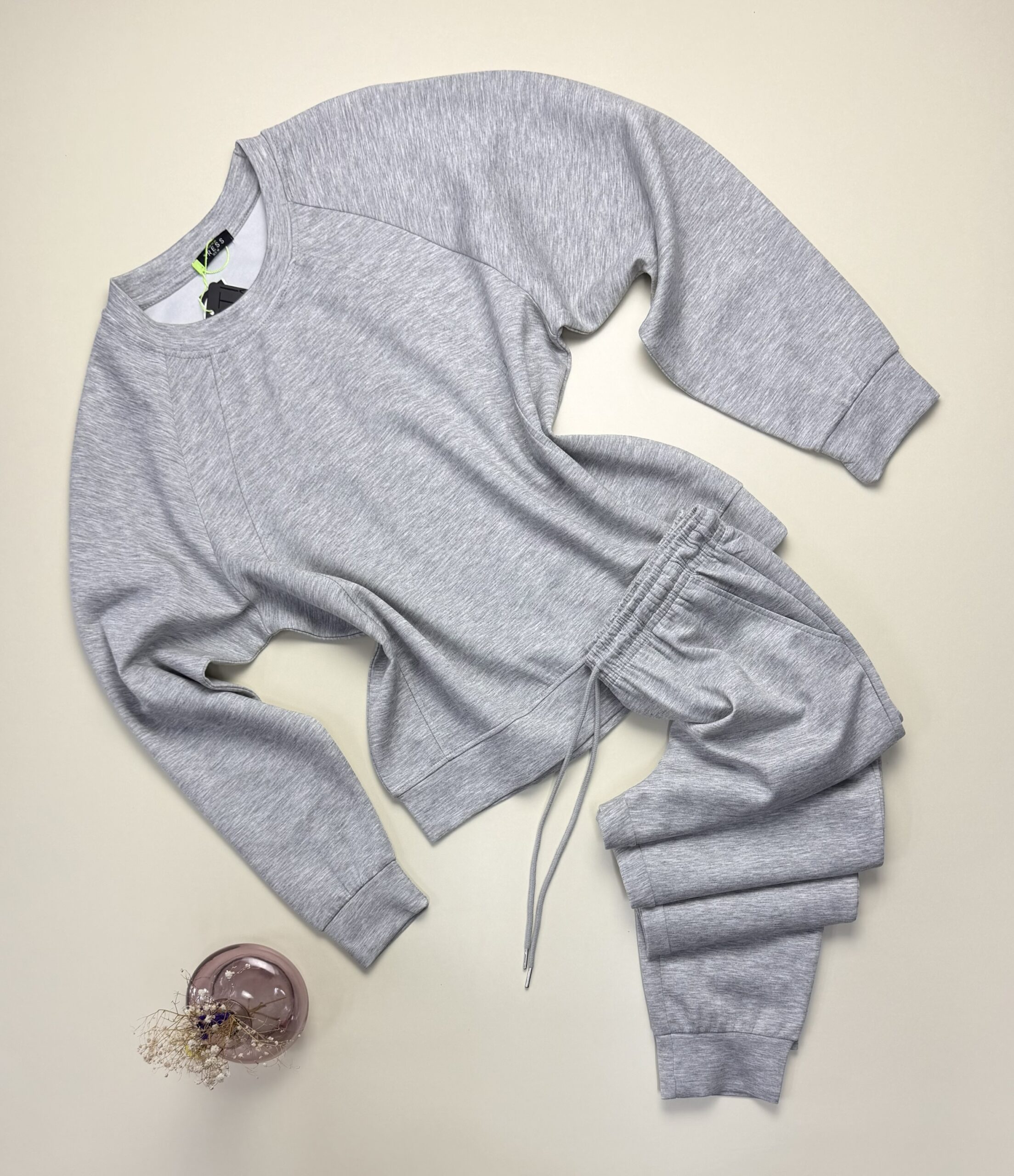 Ensemble jogging " gris " - Tress - – Image 2