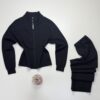 Ensemble jogging " Noir " - Tress -