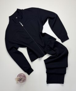 Alternative view of Ensemble jogging " Noir " - Tress -