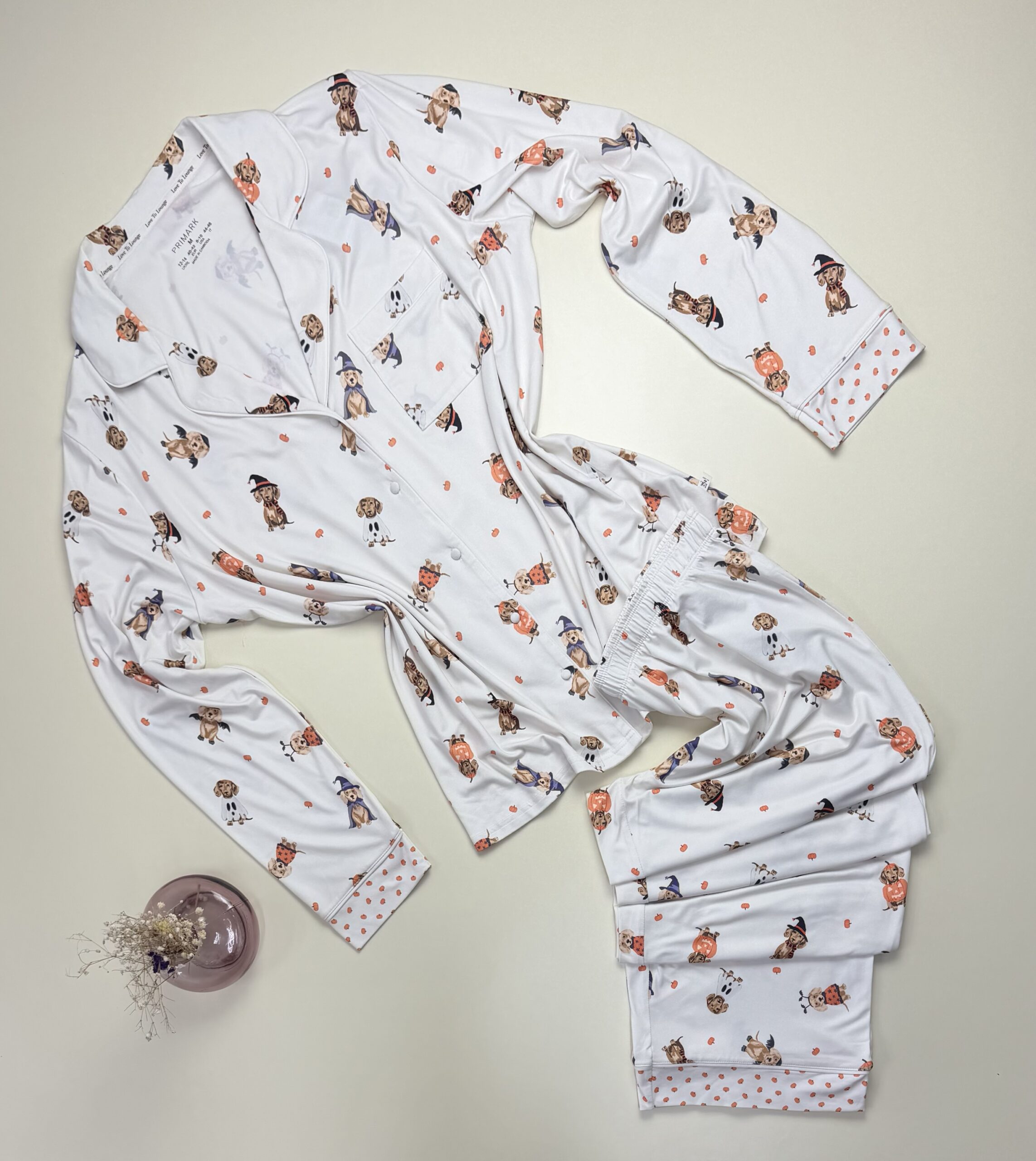 Pyjama boutonné Primark " à motifs " – Image 2