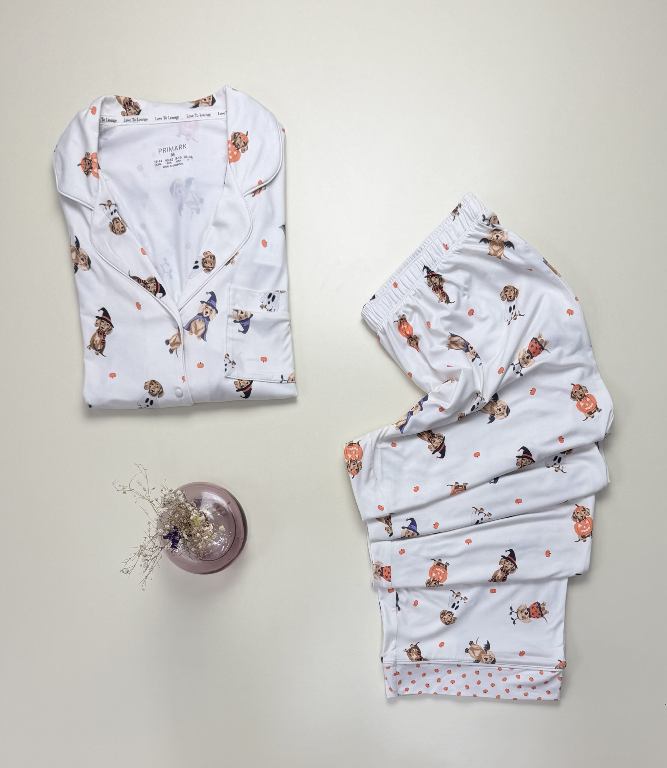 Pyjama boutonné Primark " à motifs " – Image 3
