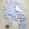 Pyjama boutonné Primark " à rayures bleu "