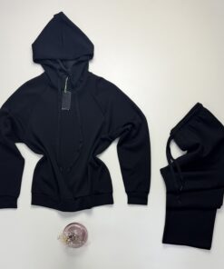 Ensemble jogging " Noir " - Tress -