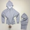 Ensemble jogging " Gris clair " - Tress -