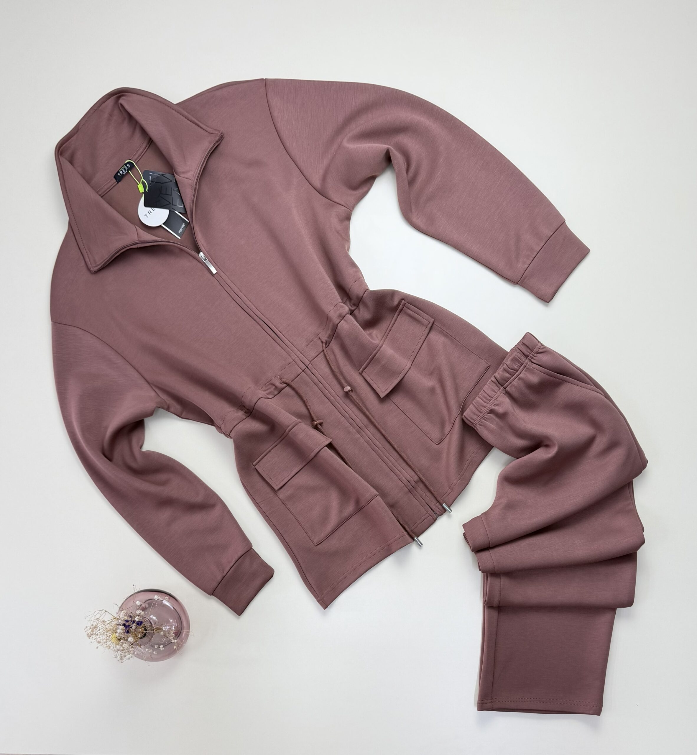 Ensemble jogging " marron " - Tress - – Image 2
