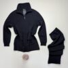 Ensemble jogging " Noir " - Tress -