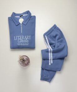 Alternative view of Ensemble jogging "Bleu" -TRESS-
