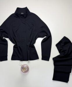 Ensemble jogging " Noir " -TRESS-