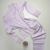 Pyjama boutonné en satin " Rose " -H-